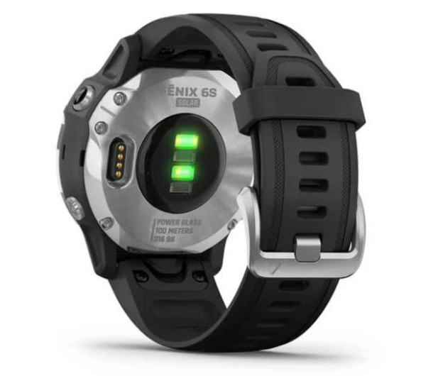 Garmin SMARTWATCH GARMIN Fenix 6S Solar Srebrny - 1465630 - zdjęcie 5